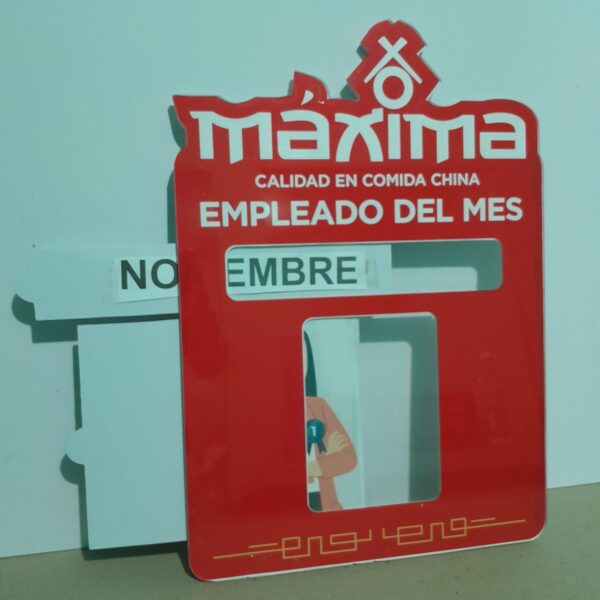 Exhibidor empleado del mes - Imagen 2