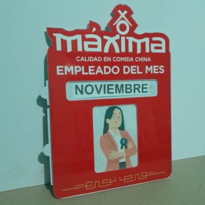 Exhibidor empleado del mes