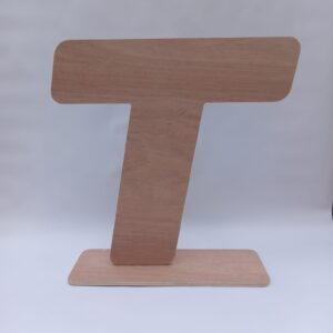 Letras 2D de plywood de 50cm