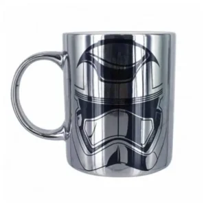 TAZA METALICA PLATEADO