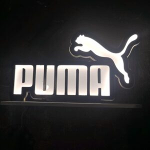 Rótulo mini iluminado