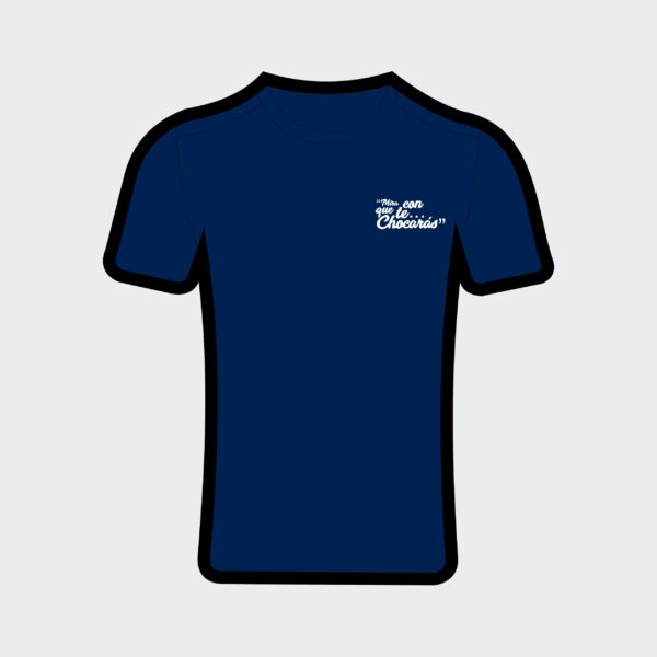 Playera mira con lo que te chocarás