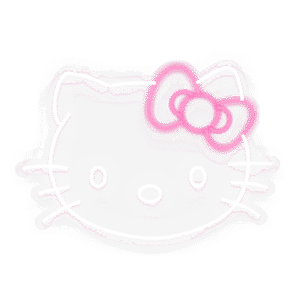 Rótulo Neón "Hello Kitty"