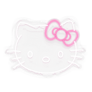 Rótulo Neón "Hello Kitty"