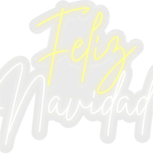 Rótulo Neón "Feliz Navidad"