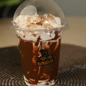 Fresas con crema de 8 onzas
