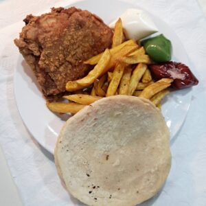 Pollo rostizado mediano